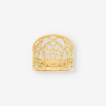 Anillo calado oro TOUS