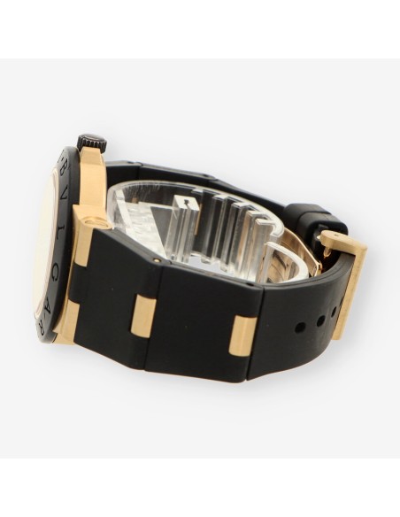 RELOJ bVULGARI ORO CUERO AL 386