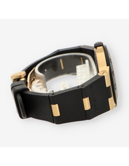 RELOJ bVULGARI ORO CUERO AL 386