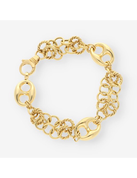 Pulsera oro calabrote