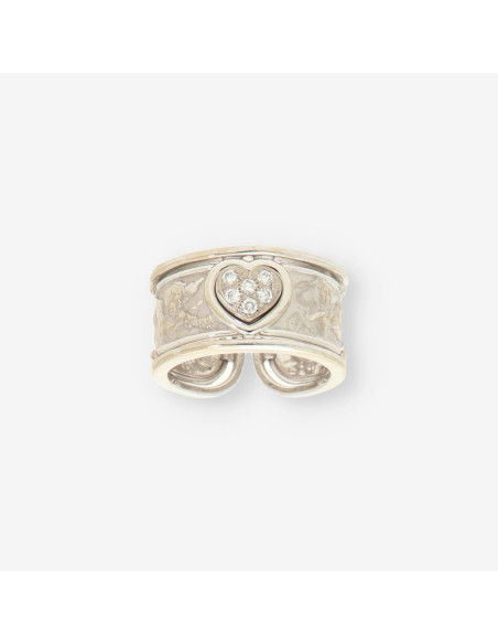 Anillo oro blanco bri CARRERA & CARRERA