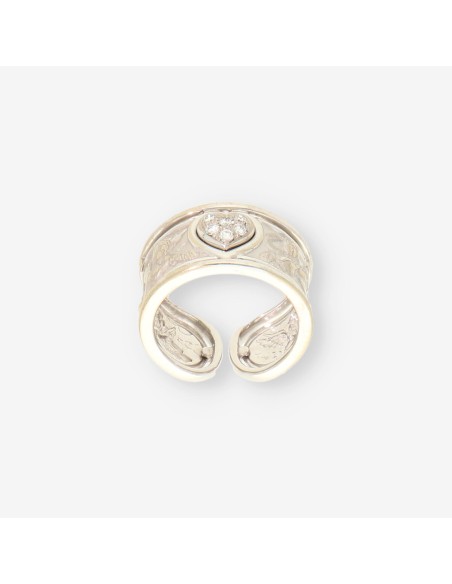 Anillo oro blanco bri CARRERA & CARRERA