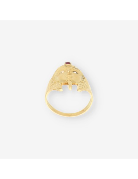 Anillo oro egipcio