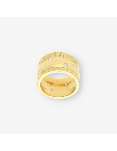 Anillo oro brillante