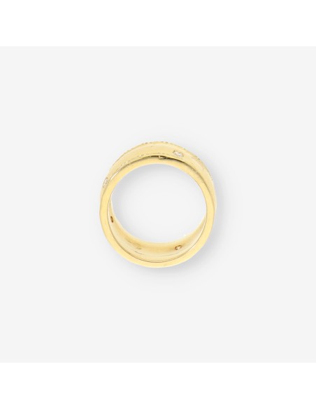 Anillo oro brillante