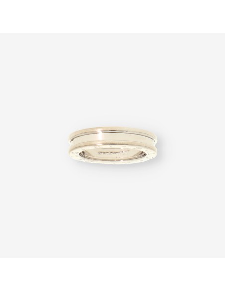 Anillo oro blanco Bzero BVLGARI