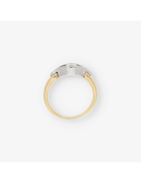 Anillo en oro 18kt con brillante