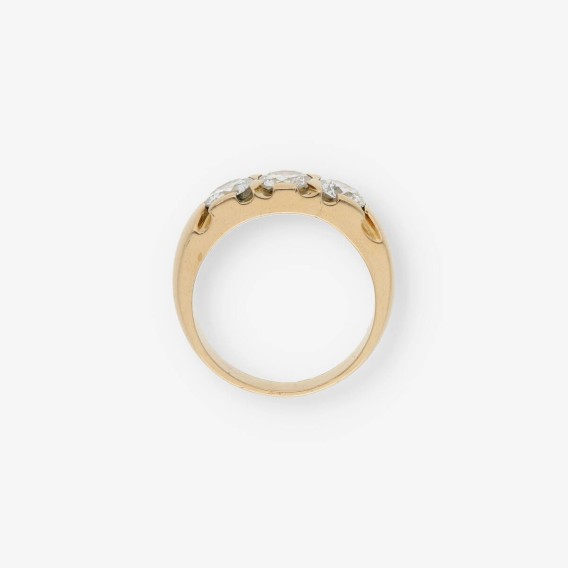 Anillo en oro 18kt con brillante