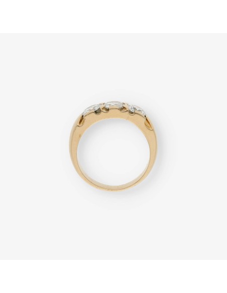 Anillo en oro 18kt con brillante