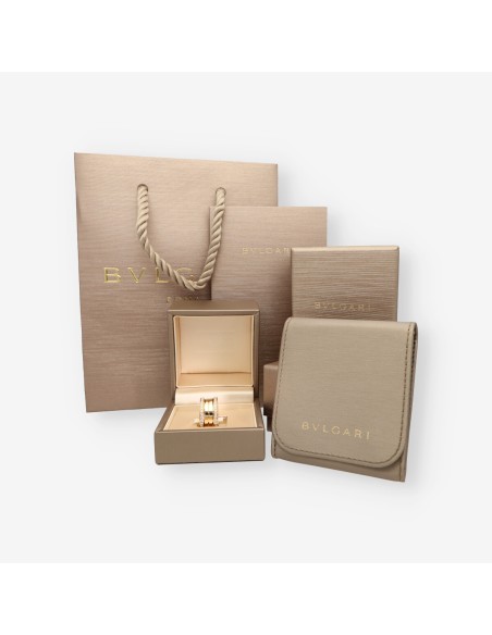 Anillo Bulgari BZero de 4 bandas con Brillantes caja y comprobante