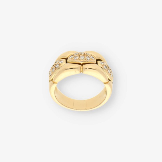 Anillo oro y bri CARTIER