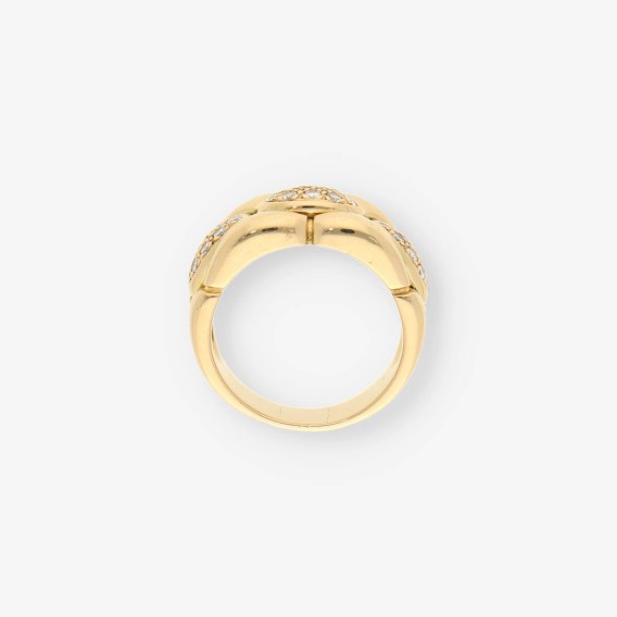 Anillo oro y bri CARTIER