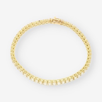 Pulsera riviere oro y bri aprox.5,60 Qt 2