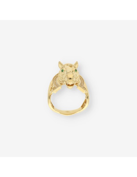 Anillo caballo oro