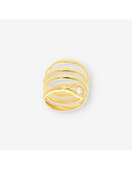 Anillo oro serpiente