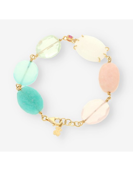 Pulsera oro y piedras TOUS