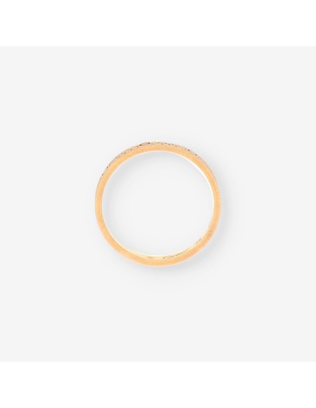 Anillo oro rosa y pave bri Love CARTIER