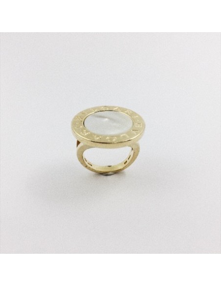 Anillo Bulgari en oro y nacar
