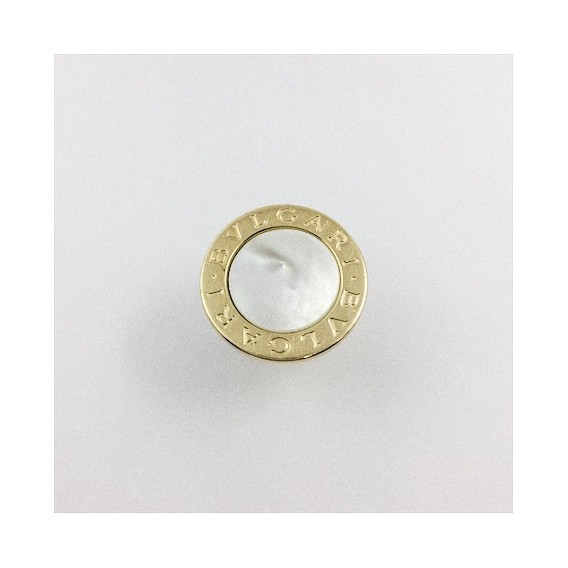 Anillo Bulgari en oro y nacar