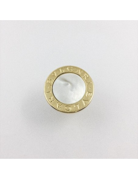 Anillo Bulgari en oro y nacar