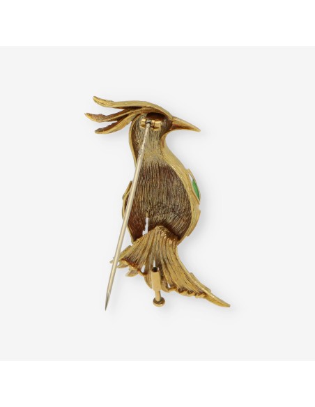 Broche Ave en oro 18kt