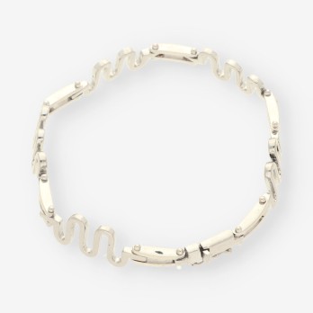 Pulsera oro blanco 2
