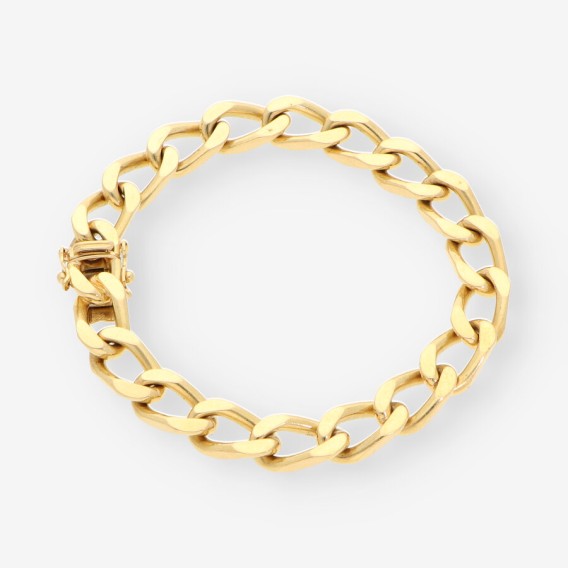 Pulsera barbada oro
