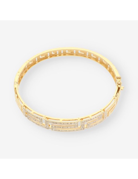 Esclava oro y brillantes 