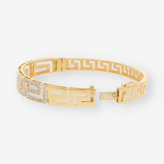 Esclava oro y brillantes 