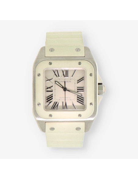 Reloj  CARTIER Santos blanco 2878