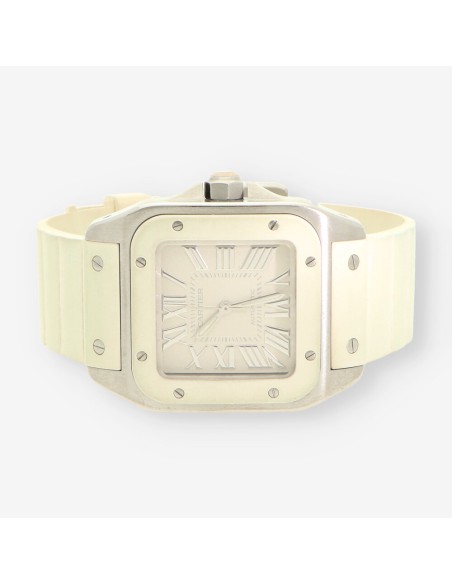 Reloj  CARTIER Santos blanco 2878