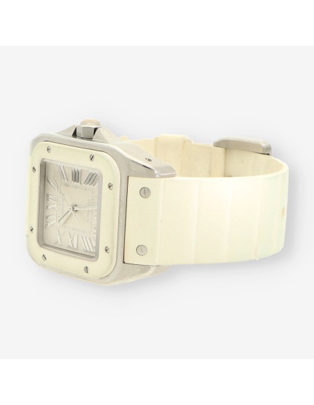 Reloj  CARTIER Santos blanco 2878