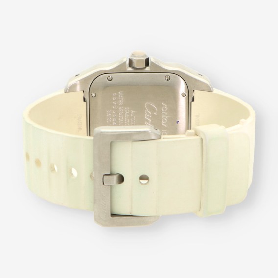 Reloj  CARTIER Santos blanco 2878