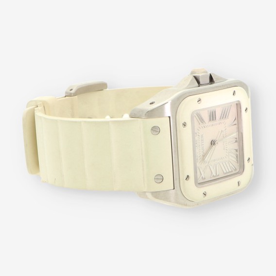 Reloj  CARTIER Santos blanco 2878