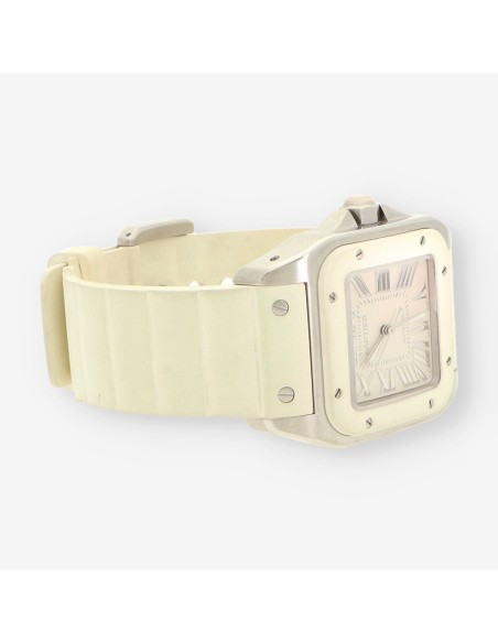 Reloj  CARTIER Santos blanco 2878