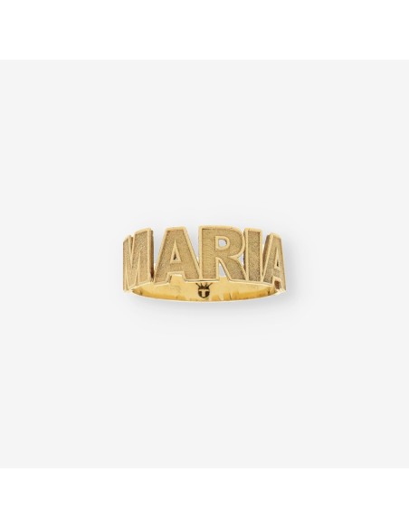 Anillo oro Maria