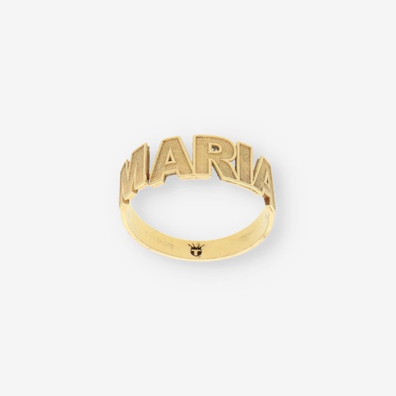 Anillo oro Maria
