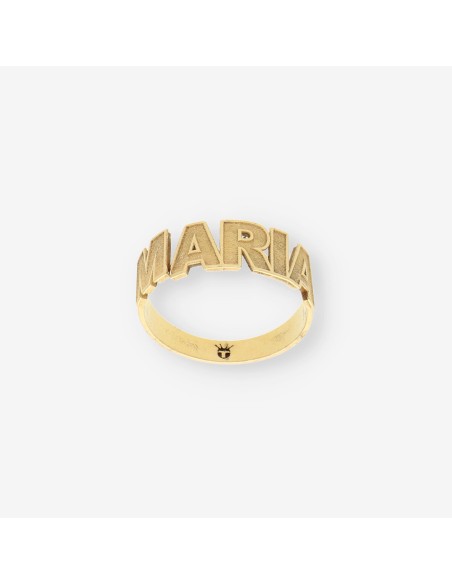Anillo oro Maria