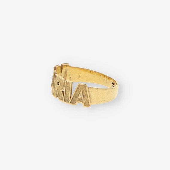 Anillo oro Maria