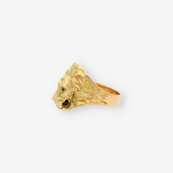 Anillo oro leÃ³n