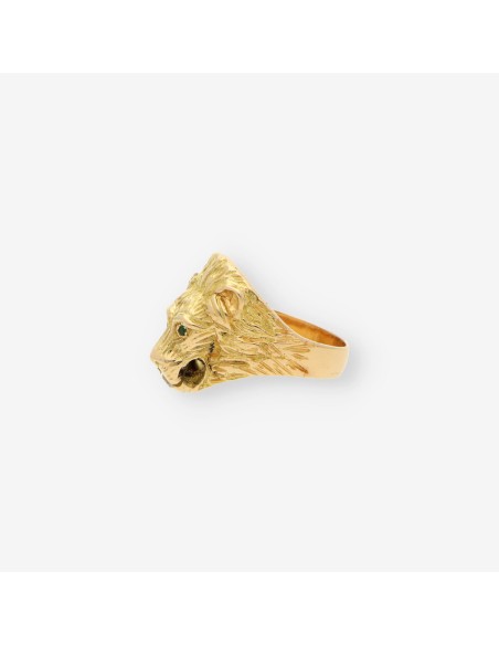 Anillo oro leÃ³n