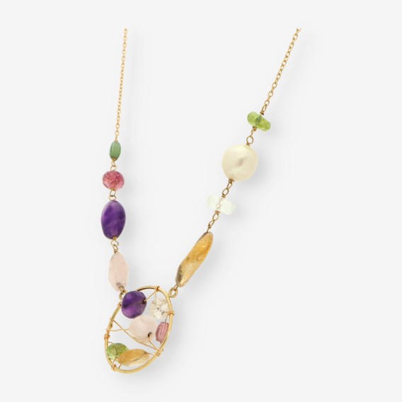 Gargantilla oro garabatos TOUS