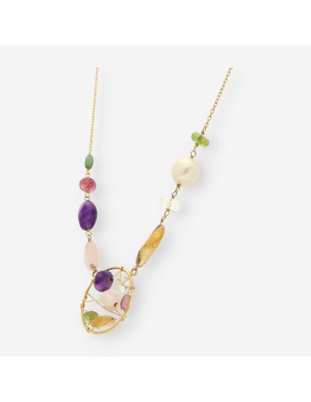 Gargantilla oro garabatos TOUS