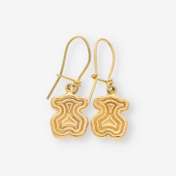 Pendientes oro oso TOUS