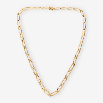 Gargantillla oro y brillantes