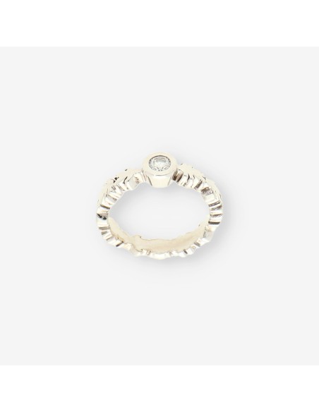 Anillo niÃ±o/niÃ±a oro bl. y bri TOUS