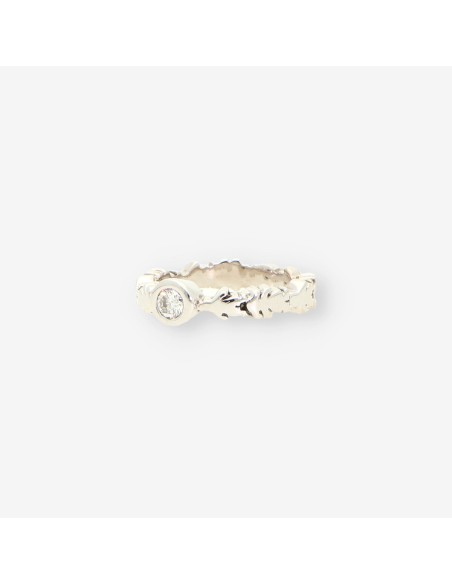 Anillo niÃ±o/niÃ±a oro bl. y bri TOUS