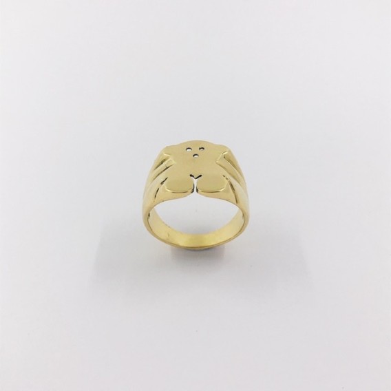 Anillo sello Tous en oro 18kt