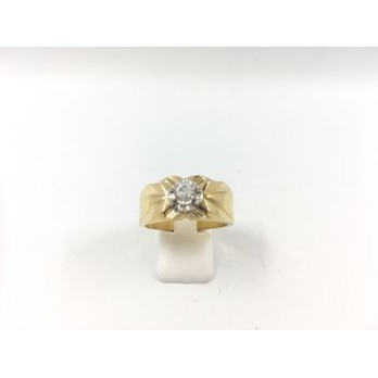 Anillo caballero Solitario