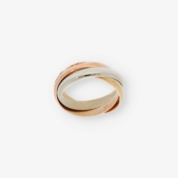 Anillo Cartier Trinity en oro 18kt 2